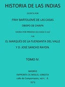 Historia de las Indias (vol. 4 de 5)