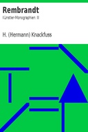Rembrandt Künstler-Monographien: III
