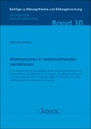 Widersprechen in vereinnahmenden Verhältnissen