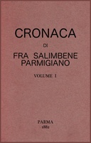 Cronaca di Fra Salimbene parmigiano vol. I (of 2)