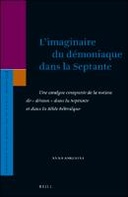 L’imaginaire du démoniaque dans la Septante