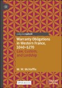 Warranty Obligations in Western France, 1040–1270
