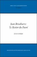 Jean Brisebarre: 'Li Restor du Paon'