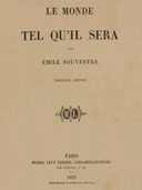 Le monde tel qu'il sera