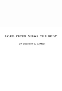Lord Peter views the body
