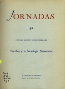 Toynbee y la sociología sistemática