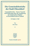 Die Gemeindebetriebe der Stadt Düsseldorf.