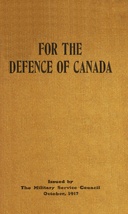 For the defence of Canada