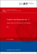 Findbuch des Bestandes Abt. 11