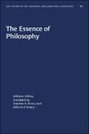 The Essence of Philosophy