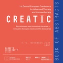1st Central European Conference for Advanced Therapy and Immunotherapy. Book of Abstracts