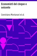 Economisti del cinque e seicento