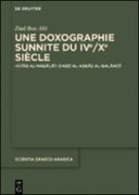 Une doxographie sunnite du IVe/Xe siècle