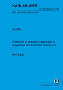 Treatment of phenolic wastewater in suspended and fixed bed bioreactors