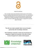 Water Services Management and Governance