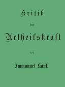 Kant's gesammelte Schriften Band V. Kritik der Urtheilskraft.