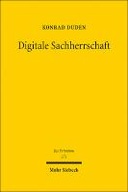 Digitale Sachherrschaft