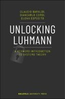 Unlocking Luhmann; Luhmann in Glossario. I concetti fondamentali della teoria