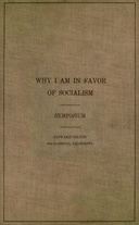 Why I am in favor of socialism