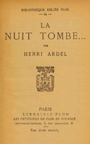 book cover Book cover