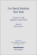 Leo Baeck Institute New York