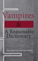 Vampires & A Reasonable Dictionary