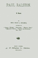 Paul Ralston : $b A novel