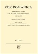 VOX ROMANICA 83 (2024)
