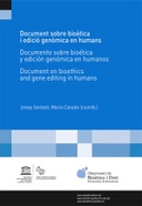 Document sobre bioètica i edició genòmica en humans