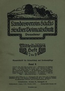 Landesverein Sächsischer Heimatschutz — Mitteilungen Band X, Heft 7-9: Monatsschrift für Heimatschutz und Denkmalpflege