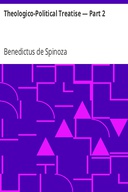 Theologico-Political Treatise — Part 2