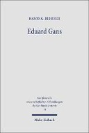 Eduard Gans