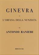 Ginevra o L'Orfana della Nunziata