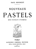 Nouveaux Pastels Dix portraits d'hommes