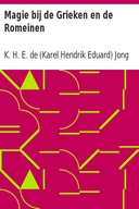Magie bij de Grieken en de Romeinen